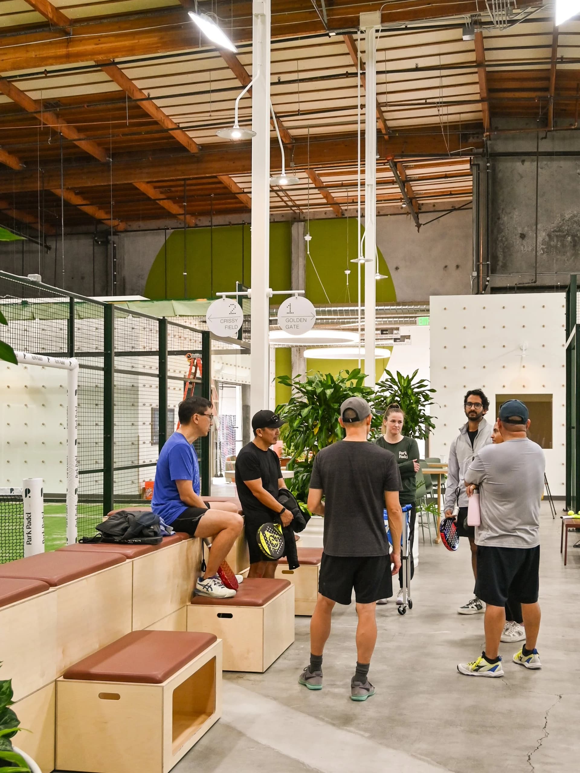 Park Padel South San Francisco indoor padel court