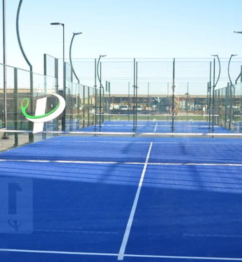 Parker Racquet Club outdoor padel court